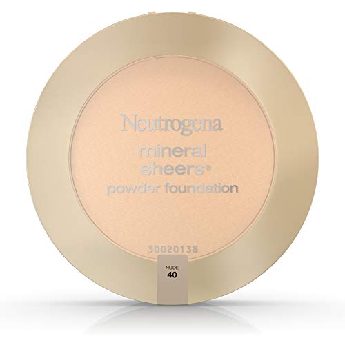 Neutrogena Mineral Sheers Powder Foundation, Nude 40, 0.34 Ounce