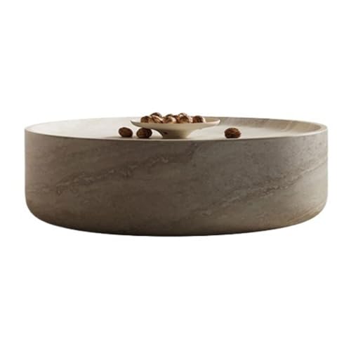 DUANHOZ Mesa Auxiliar pequeña para Dormitorio, Mesa de té combinada, Redonda, para Sala de Estar, hogar, apartamento pequeño, decoración, Mesa de Centro, Mesa de Sala de Estar (