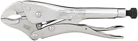 Eagle Grip by Malco LP10WC 10 in. Curved Jaw Locking Pliers with Wire Cutter