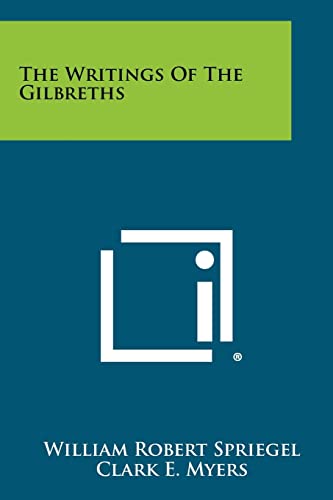 The Writings Of The Gilbreths