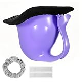 Töpfchen Baby Töpfchen für Töpfchentraining Kindertoilette Tragbares Reisetöpfchen Abhaltetöpfchen Attraktives Fisch-Design Lila