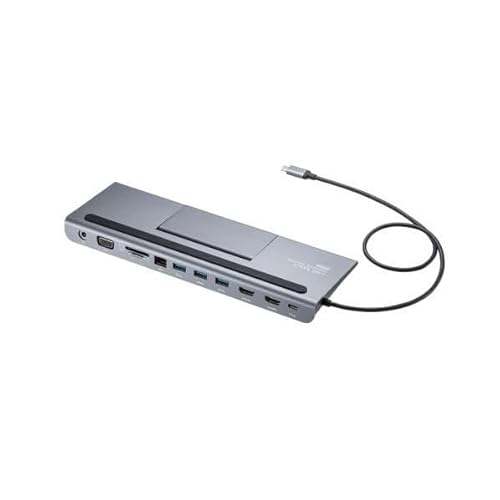 �G�X�R(ESCO) [USB TypeC] �h�b�L���O�X�e�[�V���� (HDMI/VGA) EA764BY-149 1��