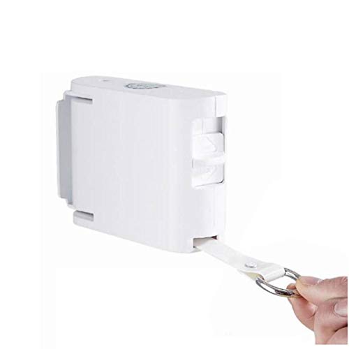 Laundry Rack, Wall Mounted Airer 180° Rotatable Dryer Retractable Clothes Drying Rope Washing Line 420cm Drying Space can Bear 25Kg