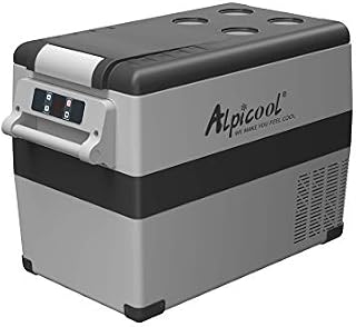 Alpicool CF45 Portable Refrigerator/Freezer 48 Quart Vehicle, Car, Truck, RV, Boat, Mini Fridge
