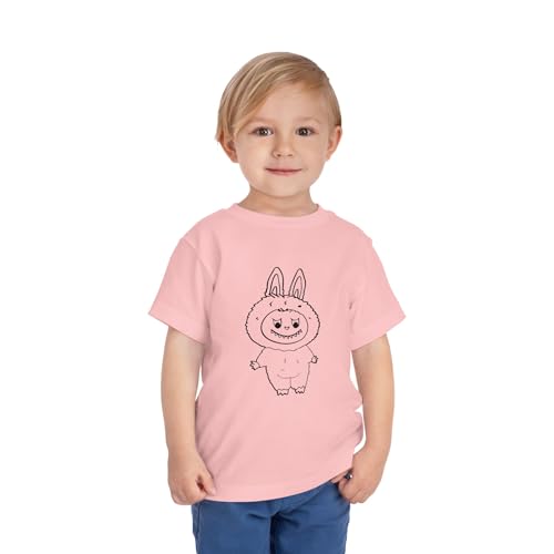 Cute Bunny Toddler Tee for Kids, and Everyday Adventures, Adorable Kids Apparel2