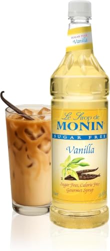 Monin Sugar Free Vanilla Syrup -...