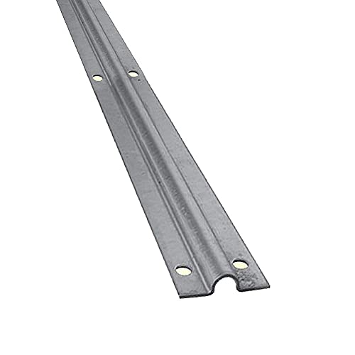 Rail à visser en forme de U ø16mm longueur 3 mètres pour portails coulissants