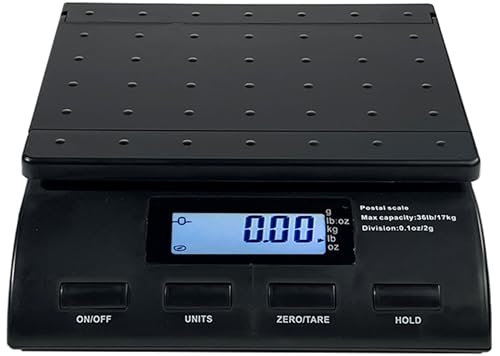 Tree SC 56 Small Postal Scale – Space-Saving Design for Accurate Package Weighing, Simple Interface for Quick and Precise Readings, Ideal for Desks & Workspaces