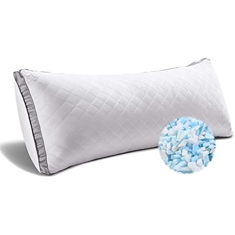 WhatsBedding Memory Foam Body Pillow Cover