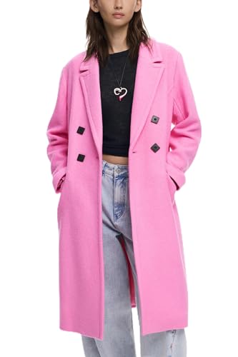 Desigual COAT_CREMALLERA_ROJO, 3092 ROJO, S