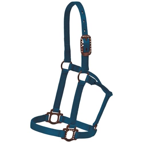 Cabestro Mustang para caballos nylon resistente ajustable equitación 4