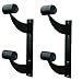 Athletic Bar Double Ballet Brackets (Pair) Fixed Height Wall Mount Ballet Barre 2 Brackets Included for 1.5