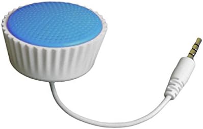 DgRock Universal Portable Speaker Cupcake style For iPhone 5 Galaxy MP3 player and all smartphone with 3.5mm Jack (Blue)