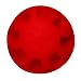 Soft-Flex Swirl Ball Dog Toy, 7-inch Red