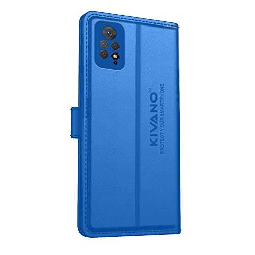 Image of Compatible with Xiaomi Redmi Note 11 Pro /Xiaomi Redmi Note 11 Pro Plus 5G Flip Cover | Leather Finish | Inside Pockets & Inbuilt Stand | Shockproof Wallet Style Magnetic Closure