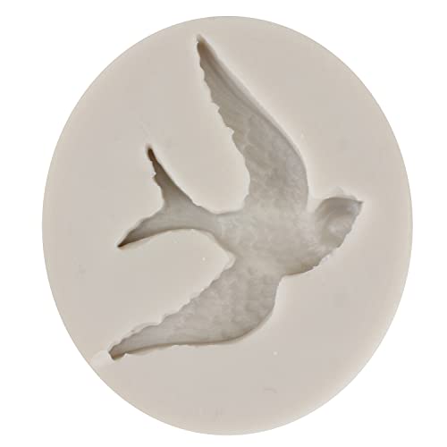 Teyoulin 3D Bird Cake Fondant Molds Bird Silicone Mold For Sugar Cake Decorating Cupcake Topper Candy Chocolate Gum Paste Polymer Clay Set Of 4 #TOP6