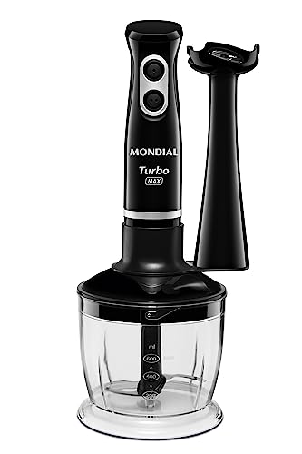 Mixer Turbo Max, Mondial, Preto/Prata, 350W, 220V - M-13