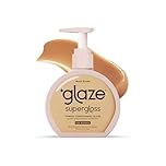 Glaze Supergloss Color Conditioning Gloss With Dispensing Pump – Hydrating Semi-Permanent Colour Hair Gloss & Shine Boost – For Medium to Dark Blonde Hair – 190ml - Beach Blonde