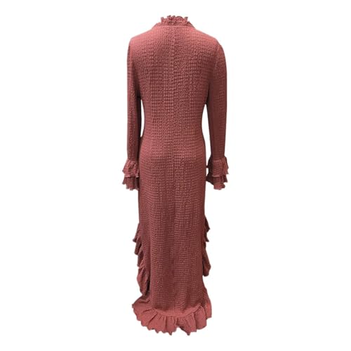 Robe longue bohème confortable pour affiner la silhouette en soirée - 4