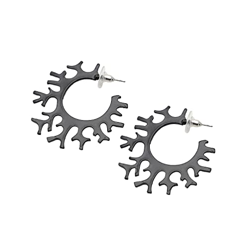 Image of SOHI Hoop Earring For Women and girls, Indo-western Earrings, Fashion Accessories, jewellery for women, Fancy earrings, artificial earrings for ladies