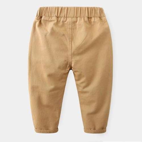 Toddler Boy Jogger Pants Boys Casual Pull on Pants Boy Sweatpants Elastic Waist Sport Pants with Pockets2