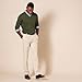 Amazon Essentials Men's V-Neck Pullover Sweater (Available in Big & Tall), Olive Heather, XX-Large