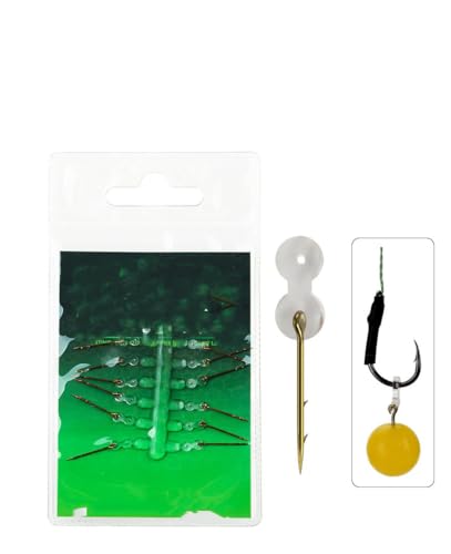 Set de 36 picos para carnada de pesca, varios tamaños miniatura 4