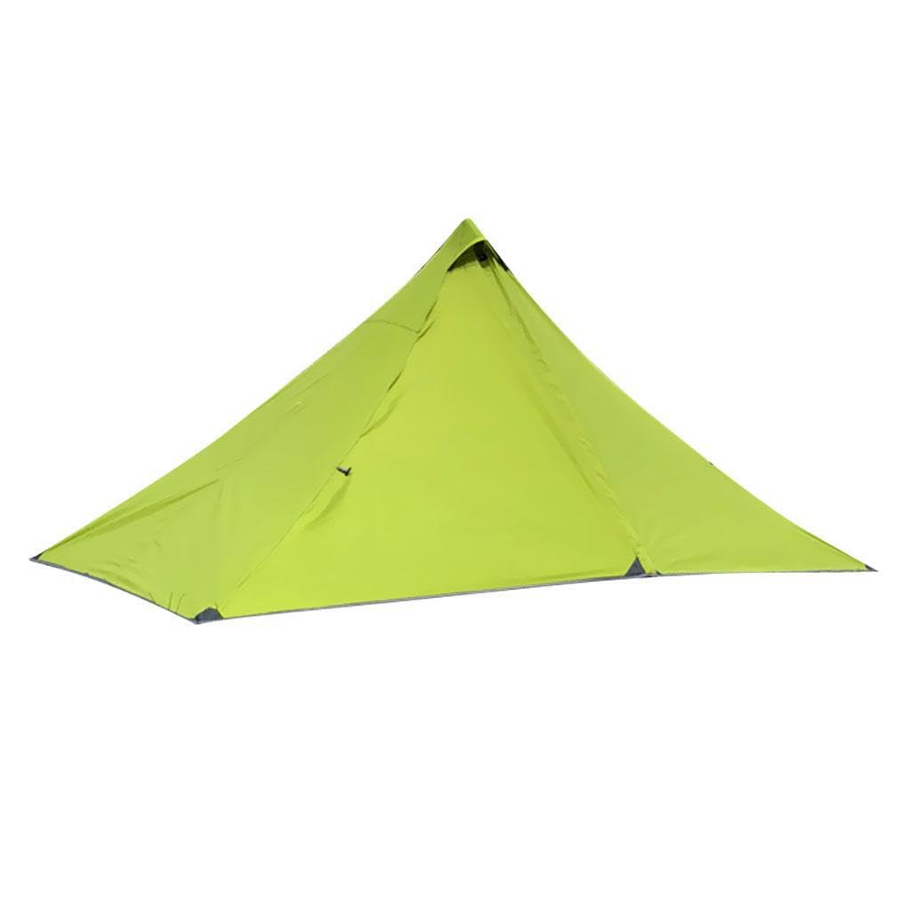 Regenschutzplane für Wanderzelte – vielseitig einsetzbar für Outdoor Abenteuer und Camping bei Regen und Sonne. Tragbares 1 Personen Wanderzelt