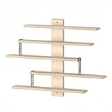 DODXIAOBEUL Small Shelf for Wall,Wooden Shelves for Wall,Small Floating Shelves for Wall, Wall Shelf Used to Display Mini Decorations, Figurines,Collectibles