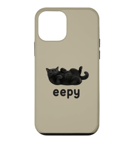 �������낢Eepy Black Cat Sleepy Meme Nap Lover �X�}�z�P�[�X iPhone 12 mini �p
