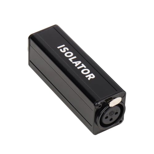 Isolateur de boucle de terre stéréo avec double connecteur jack 3.5 et 6.35
