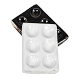 Plaque de réaction en céramique pour expériences scientifiques : la surface lisse de la plaque de réaction en céramique permet un nettoyage et une utilisation faciles, plaque de réaction pour tests chimiques