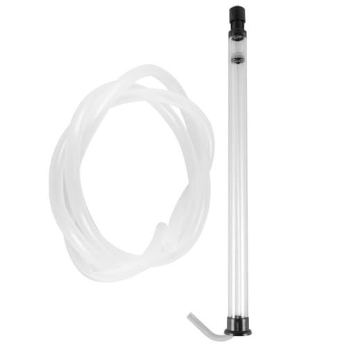 OKUMEYR Plastic Material Auto Siphon 35cm Mini Tube 125cm Hose Easy Liquid Transfer Tool