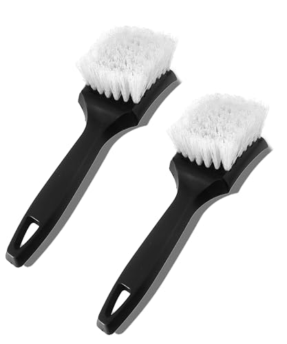 Xibao Cepillo Llantas Coche,Cepillo Limpia Llantas Coche,Cepde de Limpieza de Coches,Cepillos de Ruedas para Limpiar Ruedas,Apto para Neumáticos,Ruedas,Llantas,Motocicletas,Bicicletas,Barcos (Blanco)