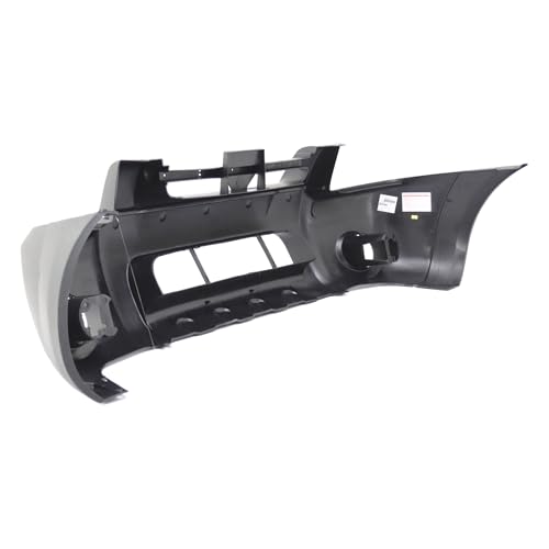 Image of Compatible with Nissan Frontier 2001-2004 Front Bumper Cover | Primed, With Fog Light Holes, Ready to Paint, OEM 620229Z440, NI1000185