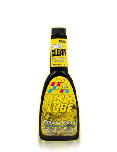 Metal Lube Limpieza Interna para Motores – Aditivo Descarbonizante, Elimina Residuos y Lodos, Mejora Rendimiento, Reduce Consumo y Emisiones – Envase 236 ml