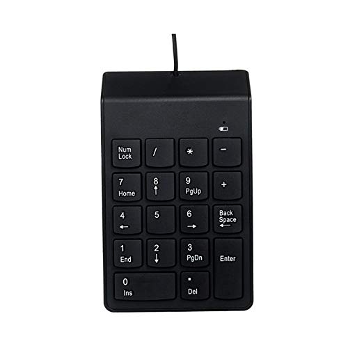 Numeric Keypad with Numeric Wire Number 18 USB Cable for Laptop Work from Home