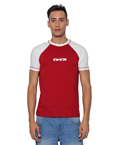Image of Trendy Men's Round Neck T-Shirt Pure Pre Combed Cotton Bio-Washed 3D Print (STM-003)
