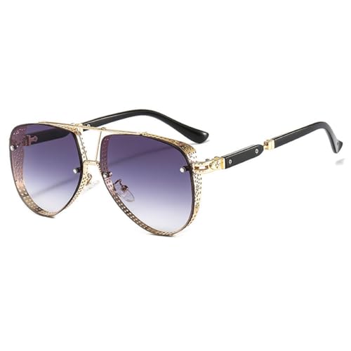 Lunettes de soleil gothiques et steampunk en métal vintage pour vos festivals et sorties rétro
