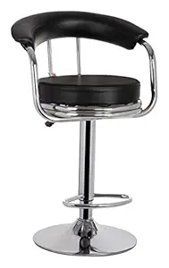 ASTRIDE Magma High Bar Stool/Kitchen Chair [Black]