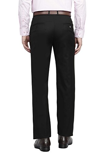 Image of Mc Henry Men's Regular Fit Wrinkle Free Stretchable Formal Trousers for Men