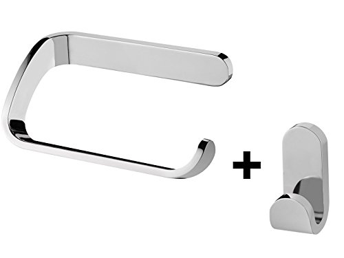 Bisk 04312 + 04304 Natura - Portarotolo e Gancio