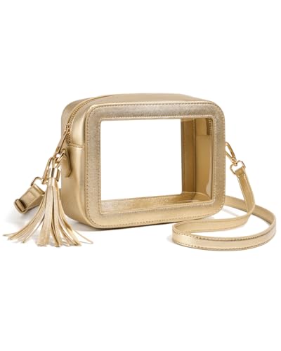 Image of Unilily Clear Bag for Stadium Events, Clear Purse Stadium Approved Crossbody Bag for Concerts Sports Festivals Events Women