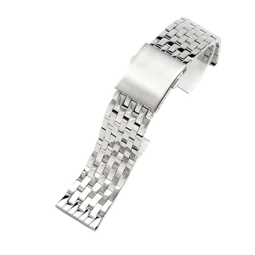 Bracelet de montre acier inoxydable argenté et maillons en métal interchangeables