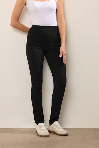 Long Tall Sally Women Tall Slim Leg Pants Black2