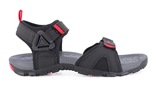 Image of Sparx Men's Sandals, Black Red, 6 UK, SS0587GBKRD0006