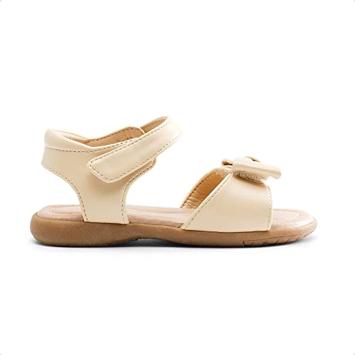 Image of DREAM PAIRS Girls Sandals Fashion Bow Summer Shoes for Toddler /Little Kid