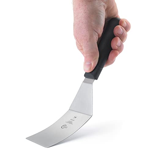 Image of Mercer Culinary Millennia Turner, 4 Inch by 2-1 /2 Inch Blade, Black Handle