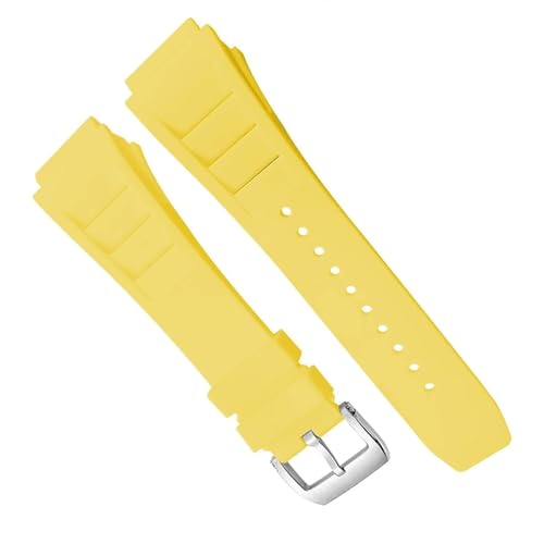 Bracelet de montre en caoutchouc LAMGUL 20x25mm ajusté pour style Richard Mille
