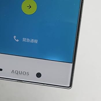 SHARP AQUOS ホワイト キャスター付き シャープ(SHARP) AQUOS wish 4 SH-M27 WH ホワイト 6.6型 4GB